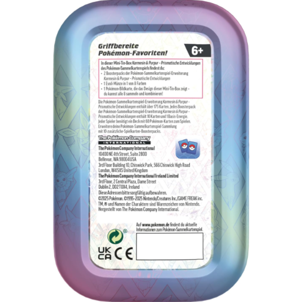 Pokémon - Prismatische Entwicklungen - Mini Tin (DE)