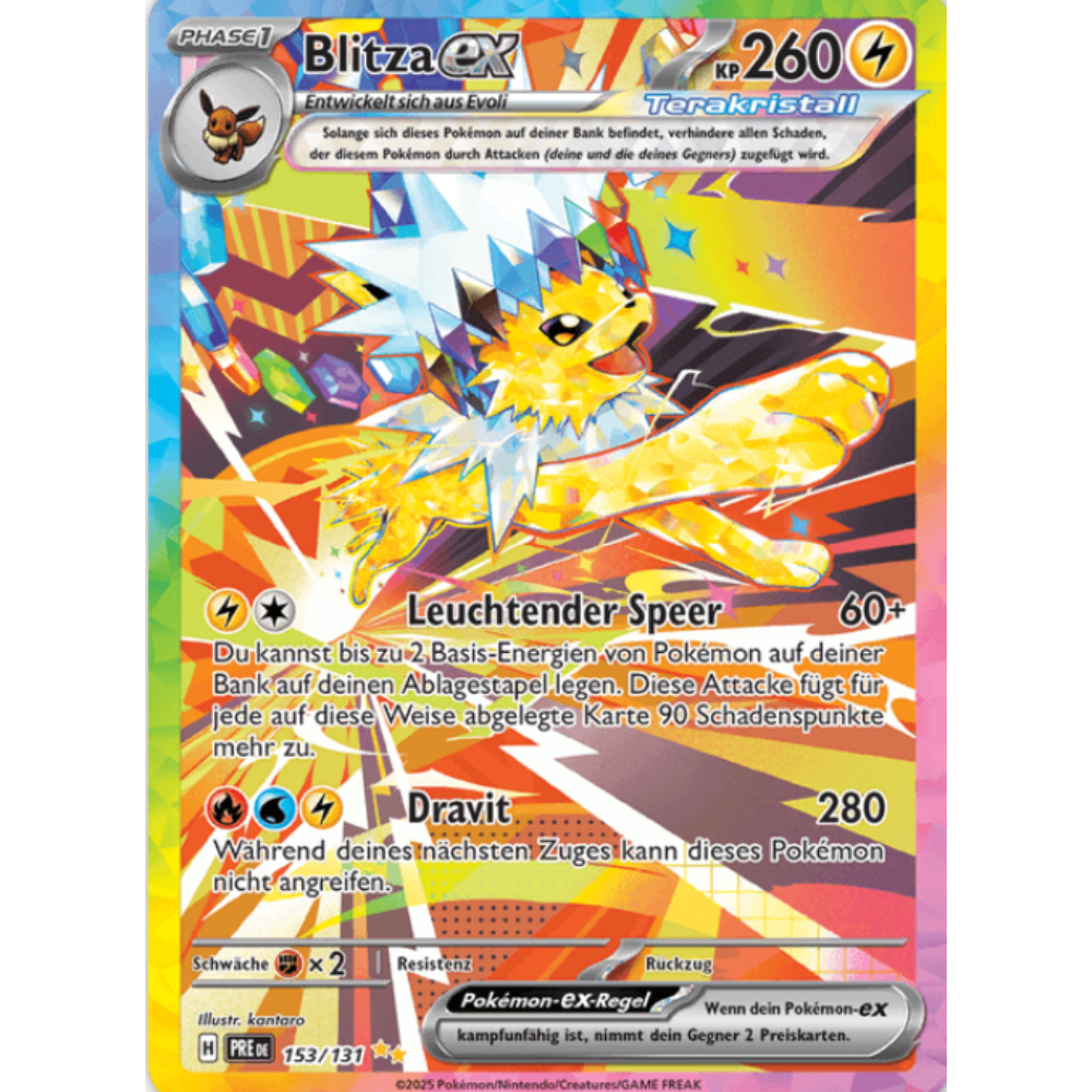 Pokémon - Prismatische Entwicklungen - Booster (DE)