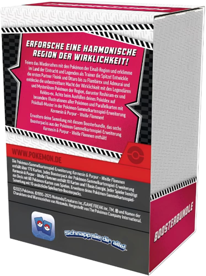 Pokémon - Weiße Flammen - Booster Bundle (DE)