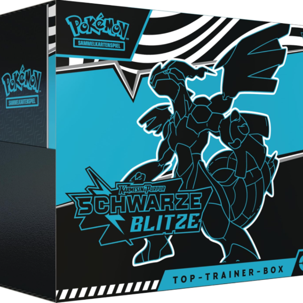Pokémon - Schwarze Blitze Top Trainer Box (DE)