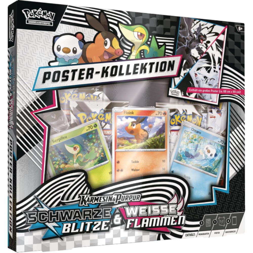 Pokémon - Schwarze Blitze & Weiße Flammen - Poster Kollektion (DE)