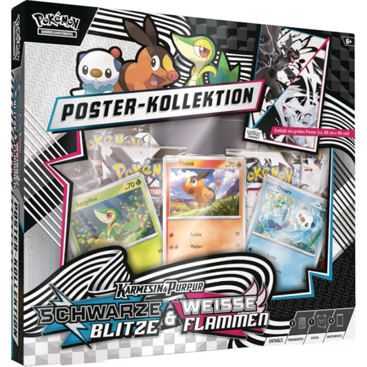 Pokémon - Schwarze Blitze & Weiße Flammen - Poster Kollektion (DE)