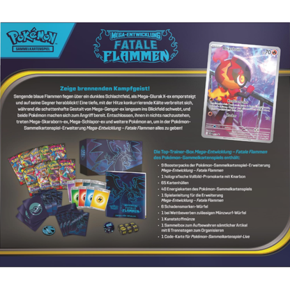 Pokémon - Fatale Flammen - Top Trainer Box (DE)
