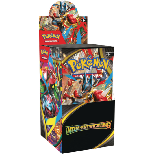 Pokémon - Mega Entwicklung - 18er Display (DE)